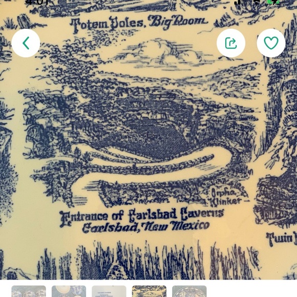 Collectable Vernon Kilns plates - Picture 4 of 5